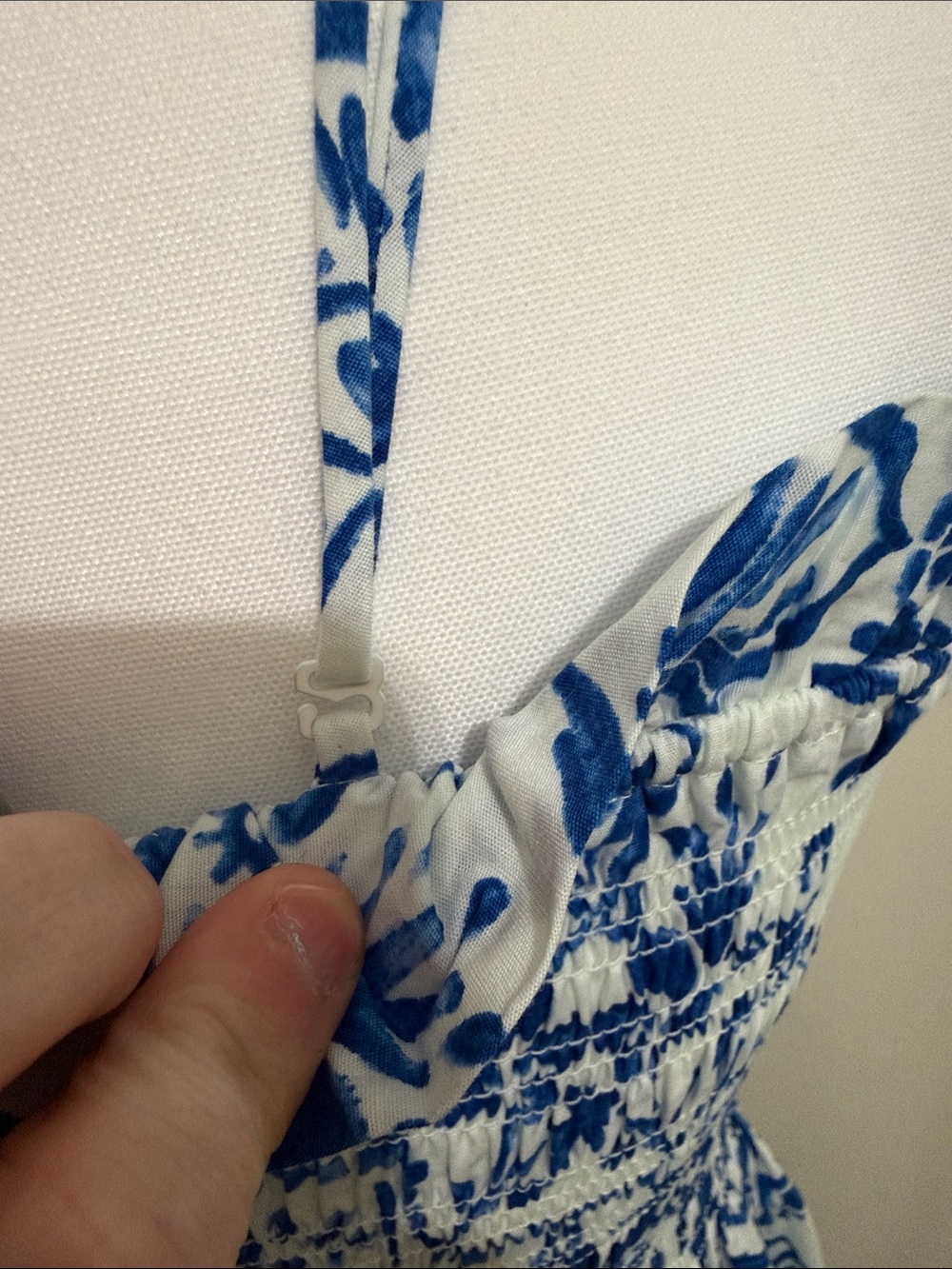 H & M Smocked Bandeau Dress NWT! - Picture 8 of 9